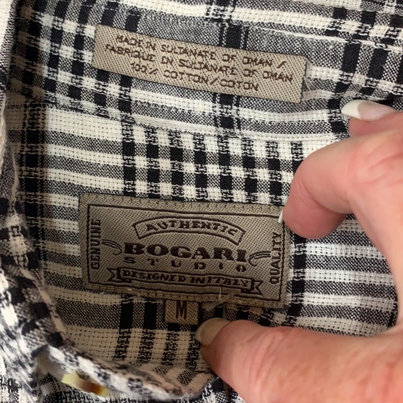 SzM Bogari Studio Button Down Shirt NWT - Picture 5 of 5